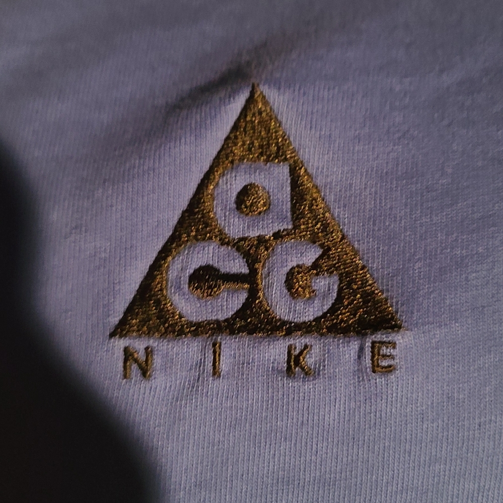 Men's blue ACG shirt